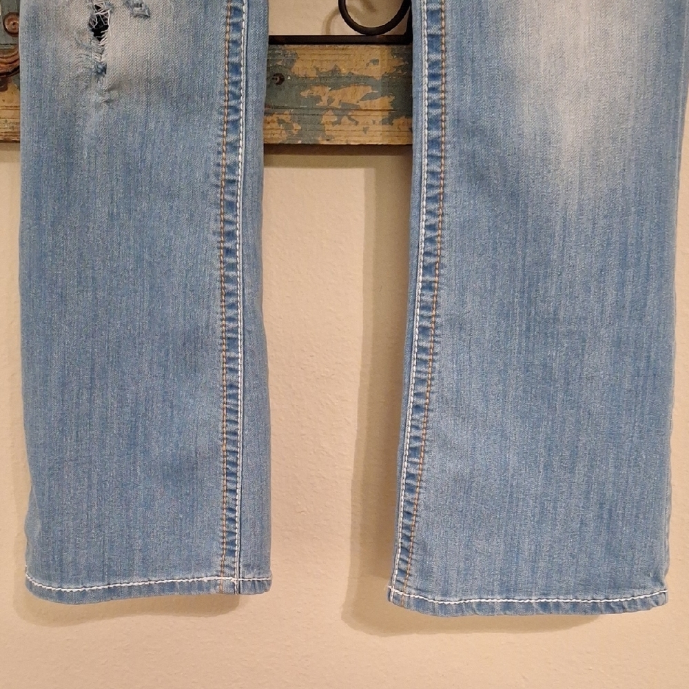 Reign Women's Light Blue Boot Cut Jeans. Excellent Condition NWOT Size 13 - Picture 7 of 14